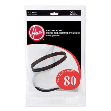 Hoover T- Series Vacuum Belt For belt 2 pk Style 80