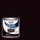 Rust-Oleum Painters Touch Gloss Black Water-Based Ultra Cover Paint Exterior and Interior 0.5 pt, Pack of 6