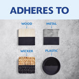 Rust-Oleum Painters Touch Flat Black Water-Based Ultra Cover Paint Exterior and Interior 0.5 pt, Pack of 6