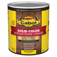 Cabot Solid Color Acrylic Stain & Sealer Solid Tintable Neutral Base Acrylic Deck Stain 1 qt, Pack of 4