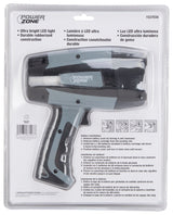 PowerZone 18102203 Handheld Spot Light, 1.5 (For Batteries) V, 1-Lamp, 100 Lumens, ABS Fixture, Black & Gray Fixture