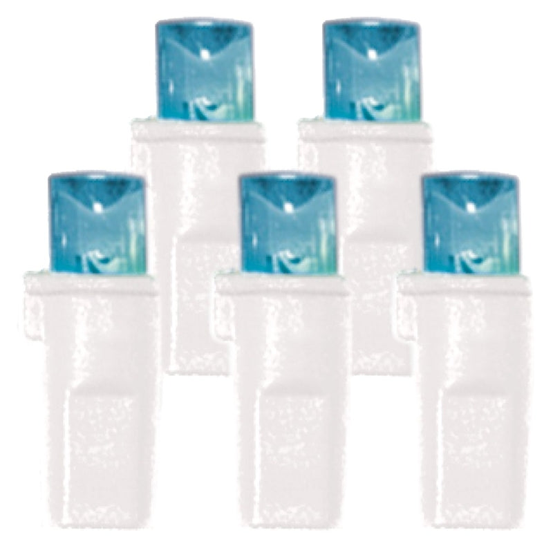 Hometown Holidays 2368-24/U15E148C Icicle Light Set, 9.6 W, 100-Lamp, LED Lamp, Blue Light, 9-1/2 ft L