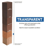 Cabot Australian Timber Oil Low VOC Transparent Tintable Base Australian Timber Oil 1 gal, Pack of 4