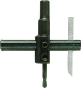 General 4 Circle Cutter, 7/8 to 4 in Dia Cutting, Steel