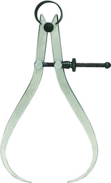 General 452-6 Caliper, 0 to 6-5/16 in, 1/8, 1/16, 1/32, 1/64 in Graduation, 6-5/16 in Jaw, Steel