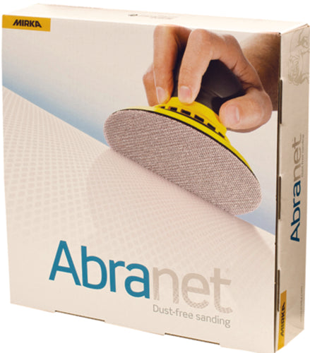 Mirka Abranet Ace Mesh Dust Free Abrasive-Grip Attachment, 5, P80, 50/pk, Pack of 10