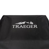Traeger BAC814 2-Zone Full Length Grill Cover, 4 in W, 9.4 in D, 13.4 in H, Polyester, Gray