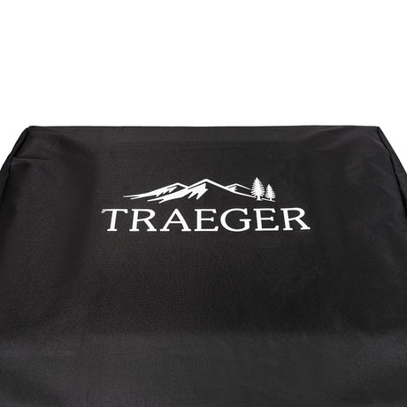 Traeger BAC814 2-Zone Full Length Grill Cover, 4 in W, 9.4 in D, 13.4 in H, Polyester, Gray
