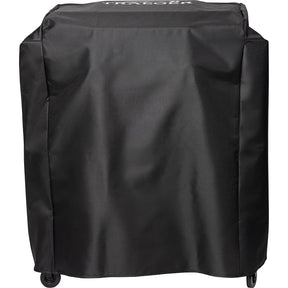 Traeger BAC814 2-Zone Full Length Grill Cover, 4 in W, 9.4 in D, 13.4 in H, Polyester, Gray