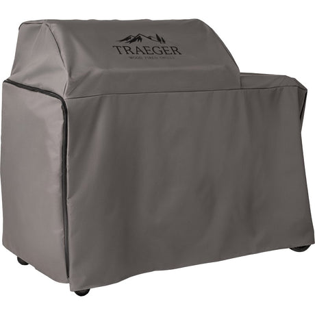 Traeger BAC775 Full Length Grill Cover, 23 in W, 70 in D, 46 in H, Polyester, Gray