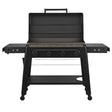Traeger TF4NN64DNU Irontop 4-Burner Gas Griddle, 48,000 Btu/hr BTU, LP, 648 sq-in Primary Cooking Surface, Steel Body, Black