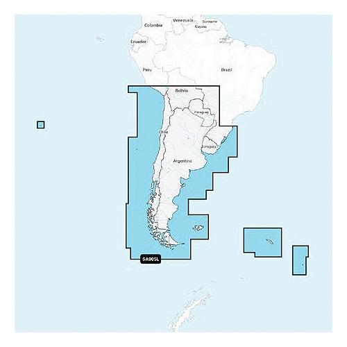 Navionics 010C136540 Platinum+ Cartography, Chile, Argentina & Easter Island