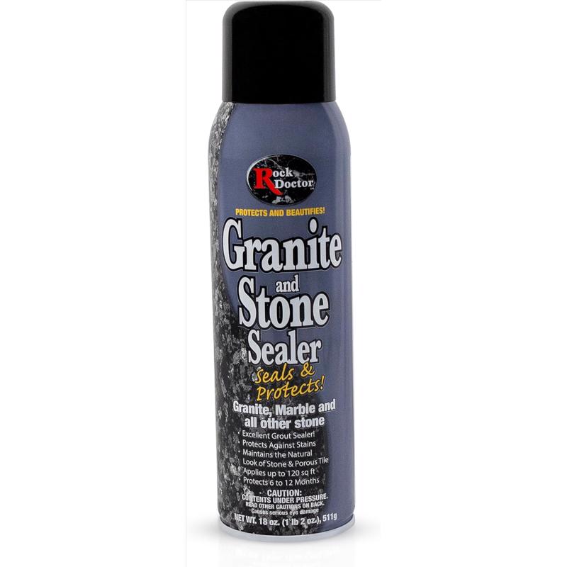 Rock Doctor Clean Scent Granite Sealer 18 oz Spray, Pack of 6