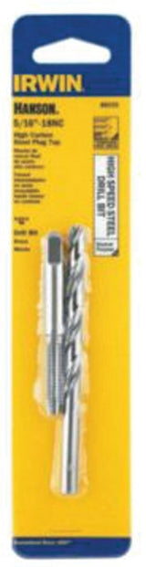 Irwin 80235 Tap and Drill Bit Set, HCS/HSS