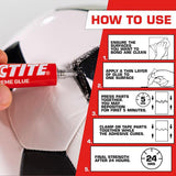 Loctite Extreme High Strength Clear Glue 0.6 oz, Pack of 6