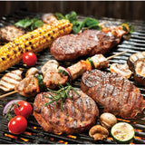 Mr. BAR-B-Q 02083YNST 3-Piece Tool Set, Stainless Steel Blade, Stainless Steel