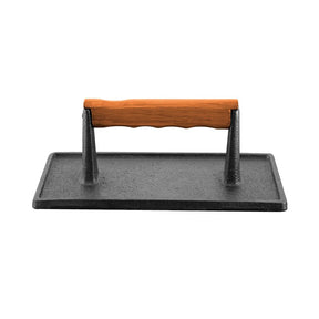 Mr. BAR-B-Q 06680Y Grill Press, 11 in L, 4-3/4 in W, Iron