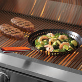 Mr. BAR-B-Q 06750Y Grilling Skillet, 12 in L, 12 in W, Aluminum, Black, Removable Handle