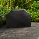 Mr. BAR-B-Q 07421NB Large Grill Cover, 20 in W, 40 in D, 65 in H, Polyester, Black