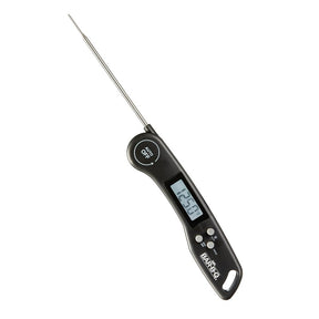 Mr. BAR-B-Q 40317Y Foldable Quick Read Thermometer, -4 to 518 deg F, Stainless Steel Probe Material