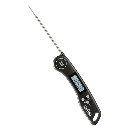 Mr. BAR-B-Q 40317Y Foldable Quick Read Thermometer, -4 to 518 deg F, Stainless Steel Probe Material