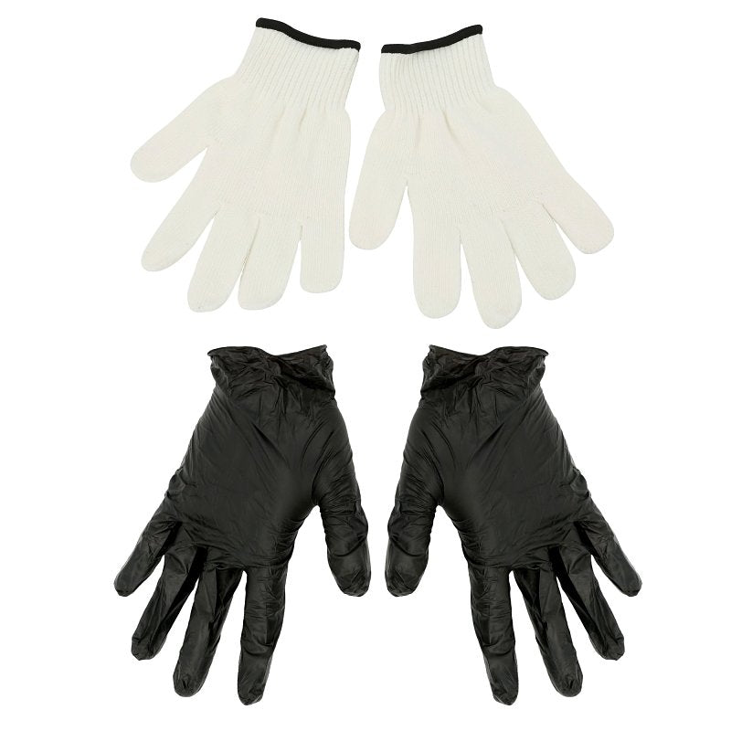 Mr. BAR-B-Q 40359Y Grilling Gloves, Nitrile