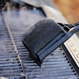 Mr. BAR-B-Q 60400SDZ Bristle-Free Steam Clean BBQ Brush, Stainless Steel Bristle, Plastic Handle