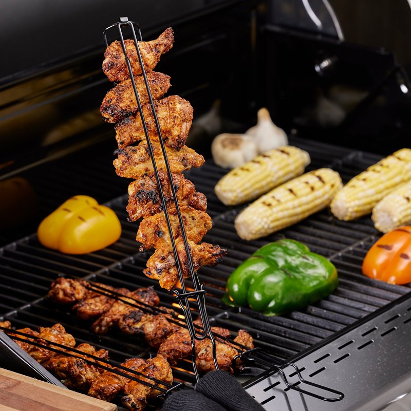 Mr. BAR-B-Q 06153Y The Wing-It Grill Rack