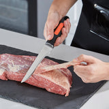 Mr. BAR-B-Q 40018Y Griller's Trimming Knife, Comfort Grip Handle, 13 in OAL