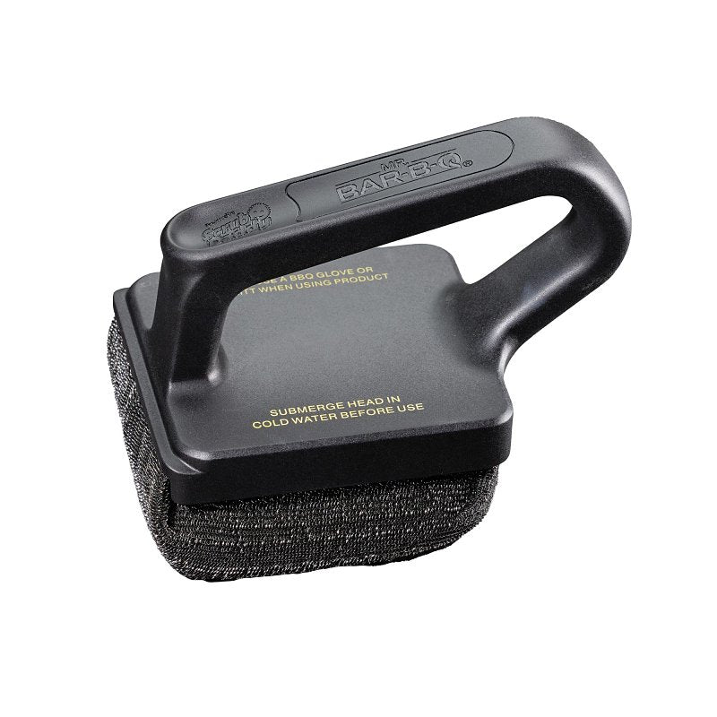Scrub Daddy 60404SDZ XL Steam Clean Griddle Brush, Stainless Steel Bristle, Plastic Handle