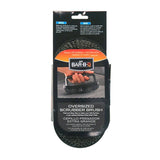 Mr. BAR-B-Q 06470Y Oversized Scrubber Brush, Stainless Steel Bristle