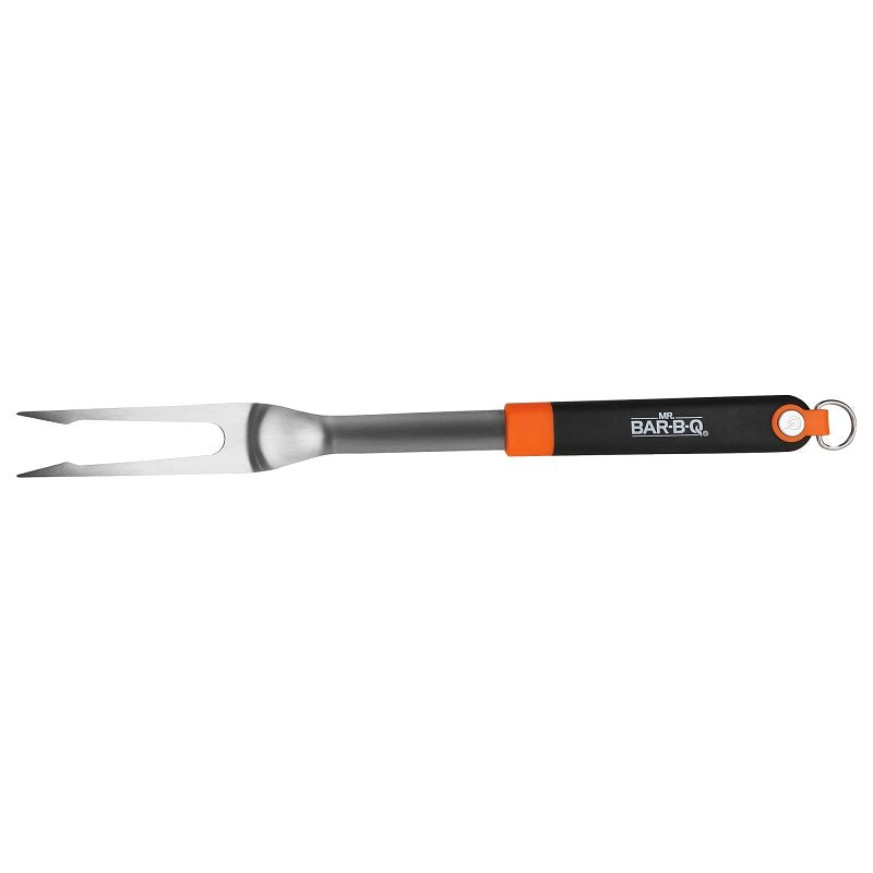 Mr. BAR-B-Q 20171Y Deluxe Grill Fork, Stainless Steel Blade, TPR Handle