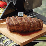 Mr. BAR-B-Q 40294Y Meat Thermometer, Digital Display, Stainless Steel Probe Material, Black