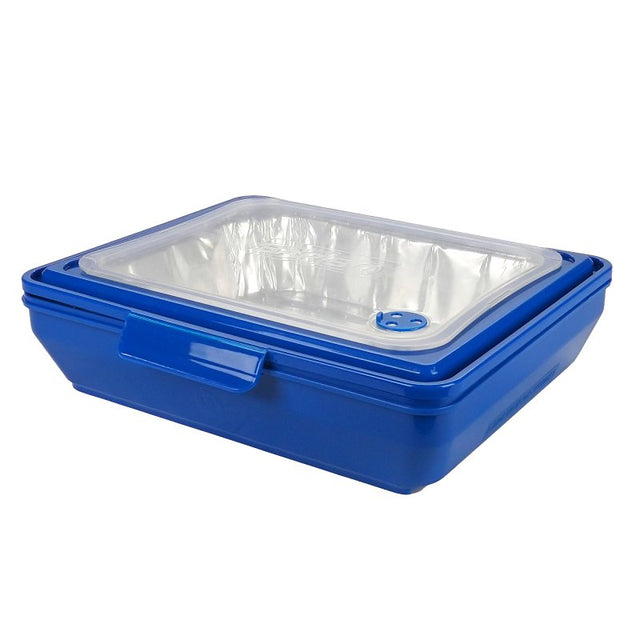 Mr. BAR-B-Q 40405Y Cook and Serve Carrier, Plastic, Clear
