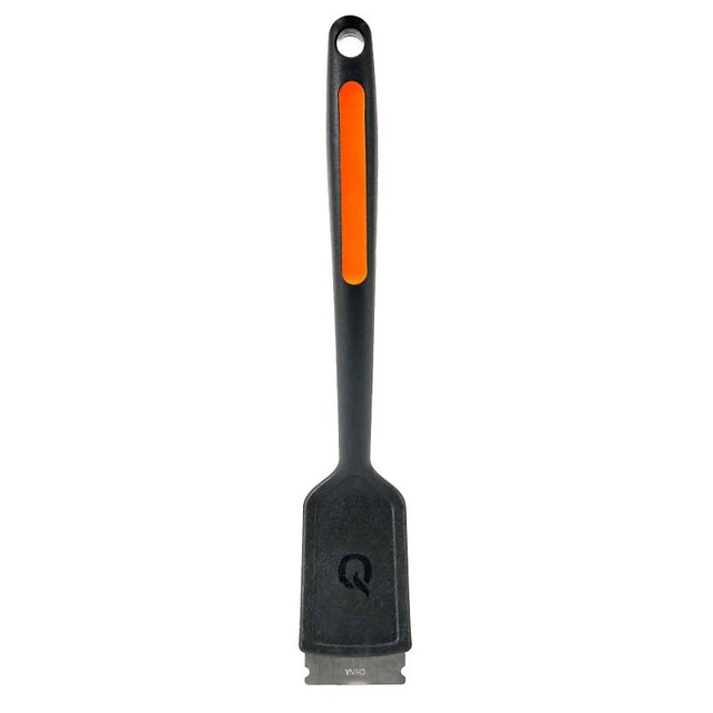 Mr. BAR-B-Q 60305Y Grill Brush, Stainless Steel Bristle, TPR Handle, Soft-Grip Handle, 16-1/2 in L