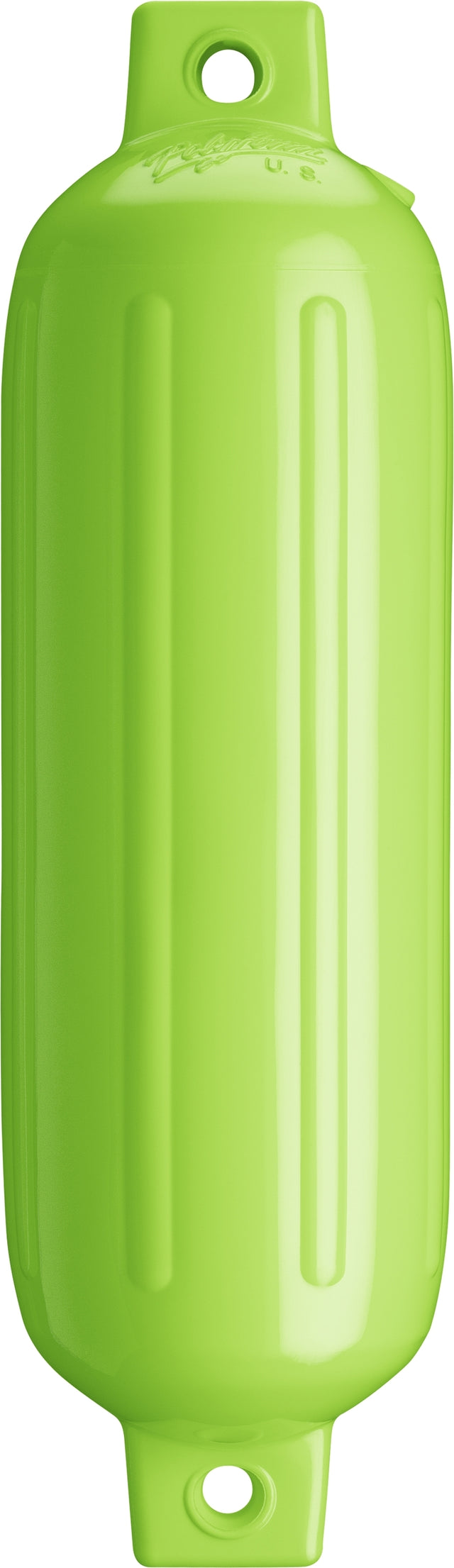 Polyform 02-754-379 Twin Eye G Series Fender, 6.5" x 22", Lime
