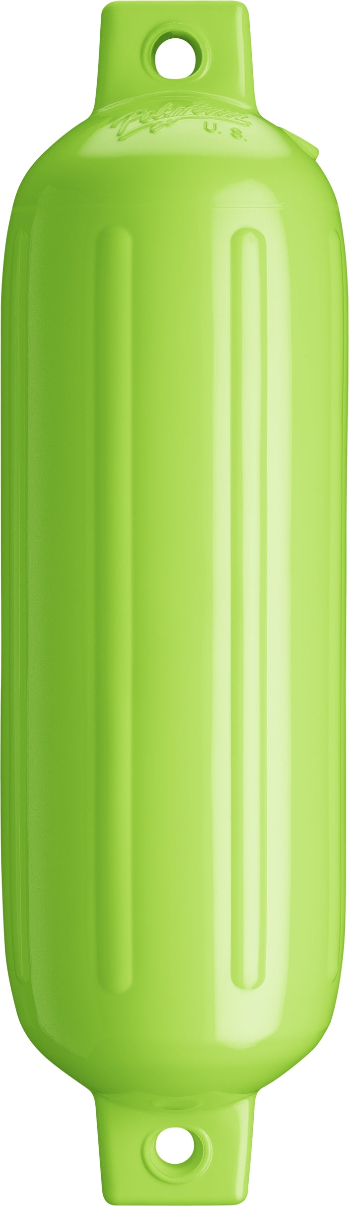 Polyform 75-155-202 Twin Eye G Series Fender, 5.5" x 19", Lime