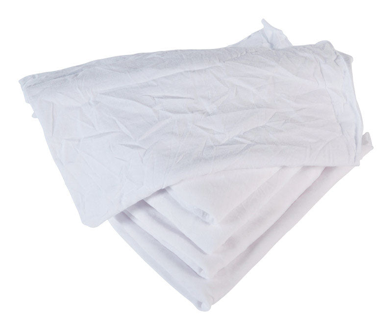 Superior Wiping Rags Wipeco Cotton Wiping Rags 18 in. W X 18 in. L 4 lb