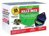 J.T. Eaton 939 Mouse Killer with Reusable Bait Station, 15 oz Bait, Green