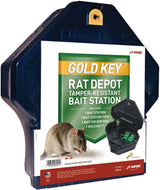 J.T. Eaton 904H Bait Station, 10-1/4 in L, 11.4 in W, 3-1/2 in H, Plastic