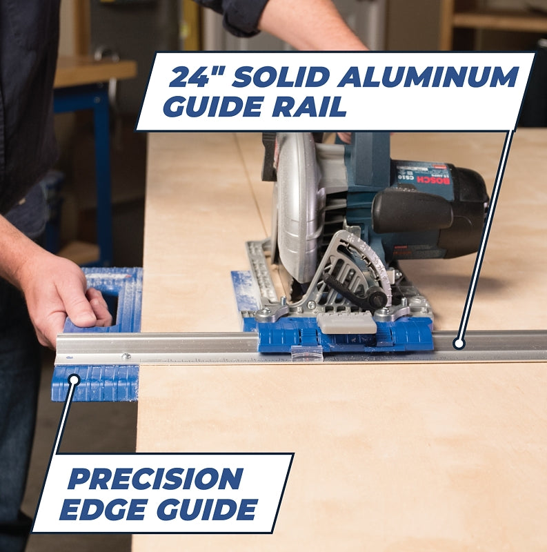 Kreg Rip-Cut Series KMA2400 Circular Saw Edge Guide, Aluminum