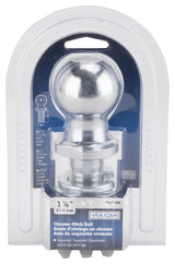Vulcan TD-06 Hitch Ball, 1-7/8 in Dia Ball, 1 in Dia Shank, 2,000 lb Gross Towing