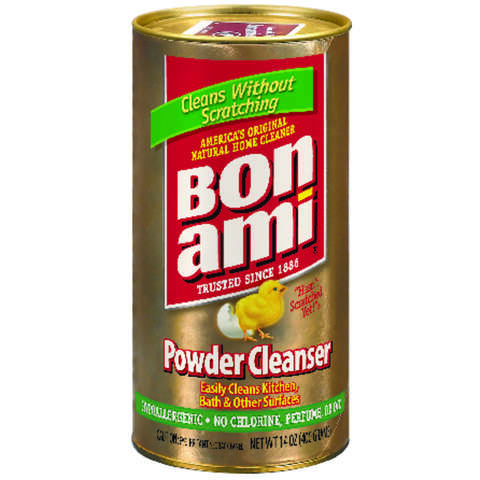 Bon Ami No Scent Cleaner 14 oz Powder, Pack of 12