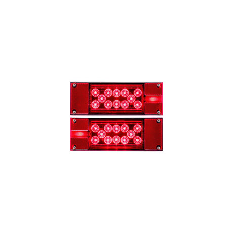 Optronics TLL160RK LED Waterproof Over 80" Trailer Light Set - Includes STL16RB STL17R & Mounting Hardware