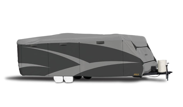 ADCO 94837 Travel Trailer Designer Series UV Hydro Cover, 16'1"-18'4" For R-Pods, Minnie Drop, MPGs, Little Guy Max