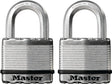 Master Lock Magnum Series M5BLCTHC Padlock, Alike Key, 3/8 in Dia Shackle, Boron Carbide Shackle, Steel Body