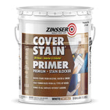 Zinsser 271450 Primer, Flat, White, 5 gal, Pail