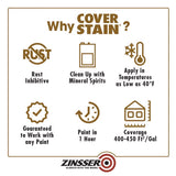 Zinsser Cover Stain White Primer 5 gal