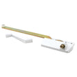 Prime-Line TH 23022 Window Operator, Left, Zinc, Enamel-Coated