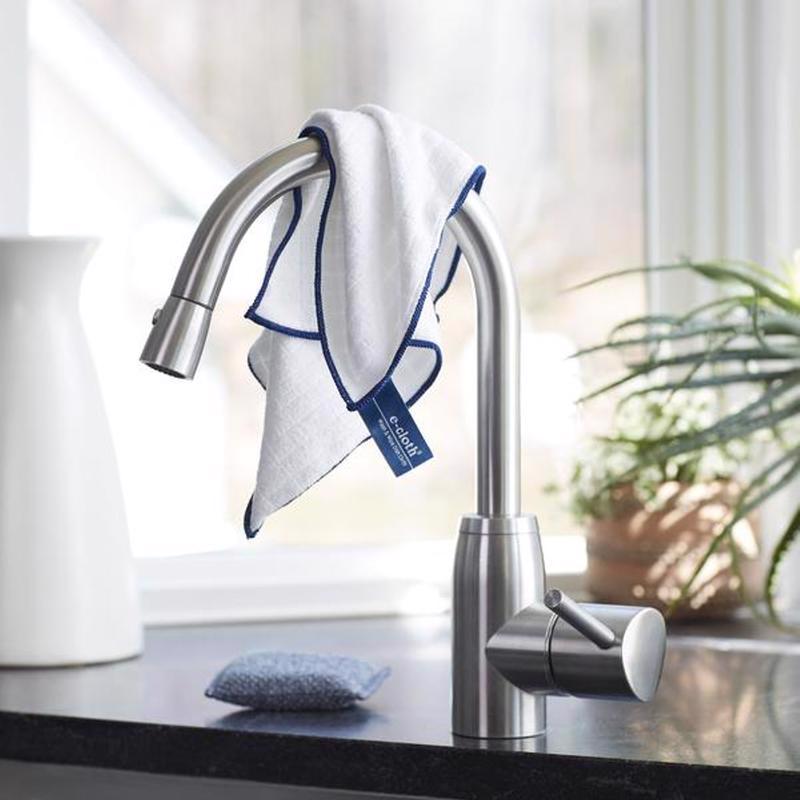 E-Cloth Dish Cloth Microfiber Kitchen Cleaning Cloth 12.5 in. W X 12.5 in. L 2 pk, Pack of 5